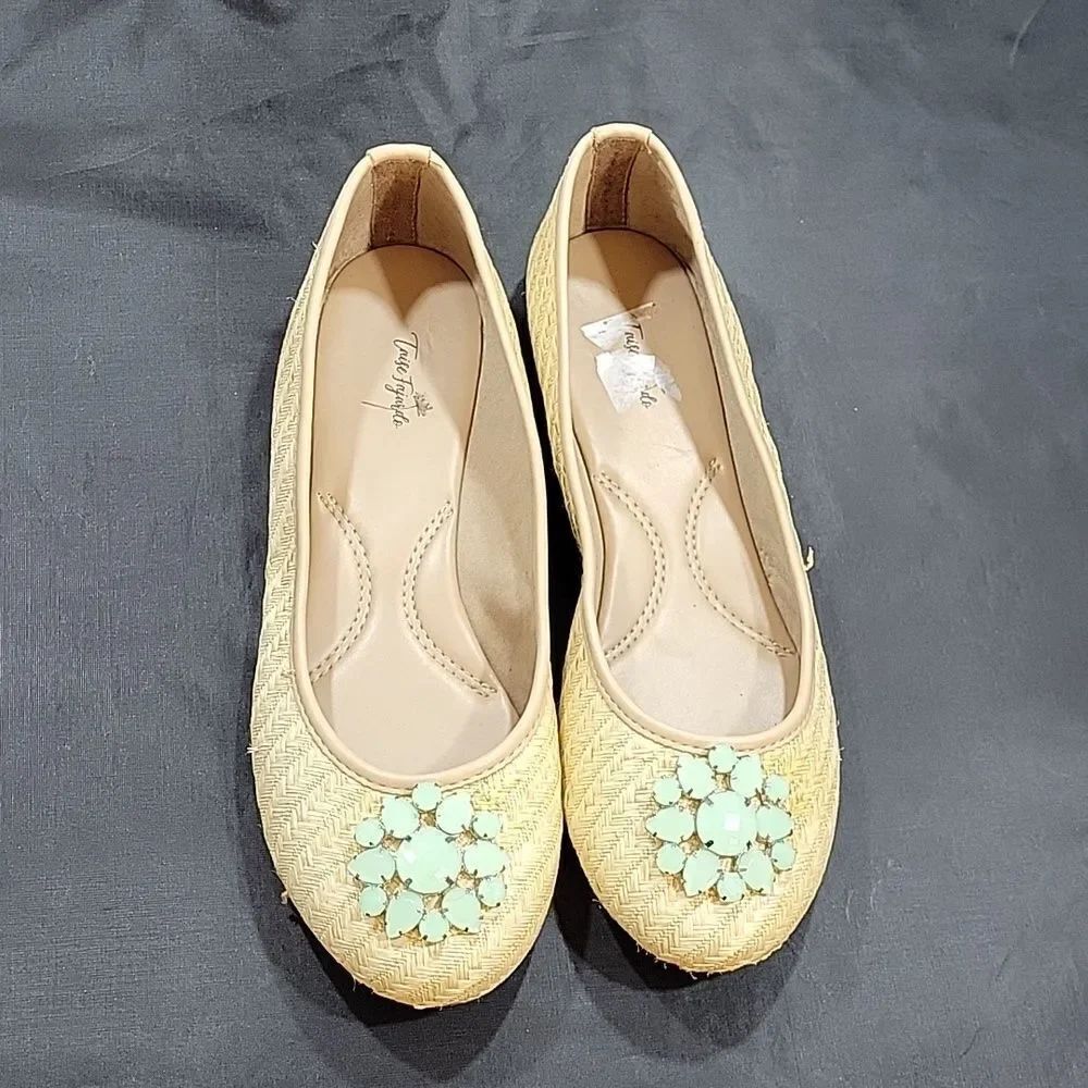 TAISE FAJARDO ROUND TOE SLIP-ON WOMEN"S FLAT SHOE